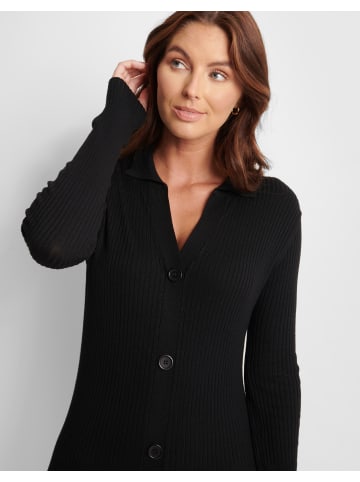 Threadbare Strickkleid Elm in Black