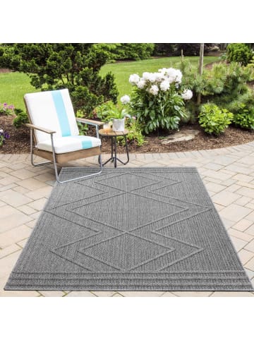 Outdoor Teppich Piero in Grau