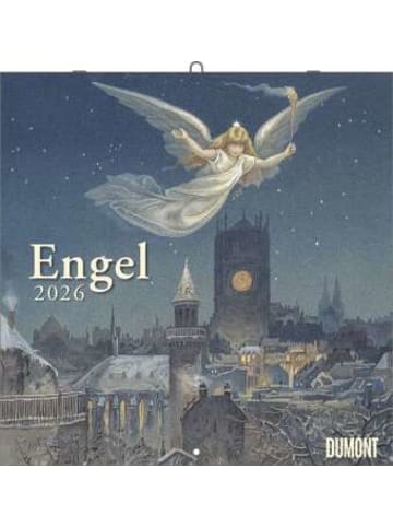 DuMont Kalenderverlag Kalender - DUMONT - Engel 2026 - Broschürenkalender 30 x 30 cm, Wandkalend
