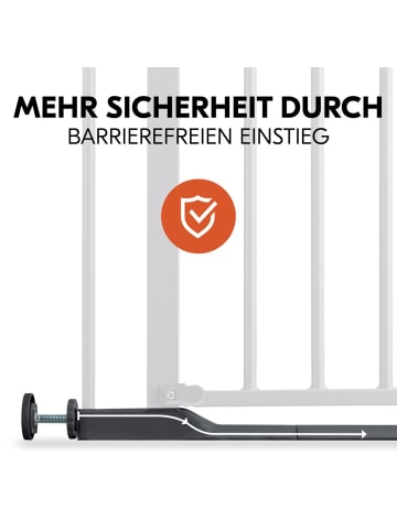 Hauck Türschutzgitter / Treppenschutzgitter Clear in grau