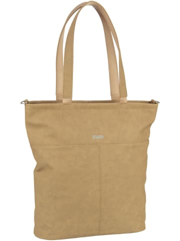 Zwei Shopper Mademoiselle M145 in Nubuk/Sand