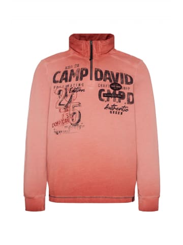 CAMP DAVID  Sweatshirt 'The Craftsmen' in rot