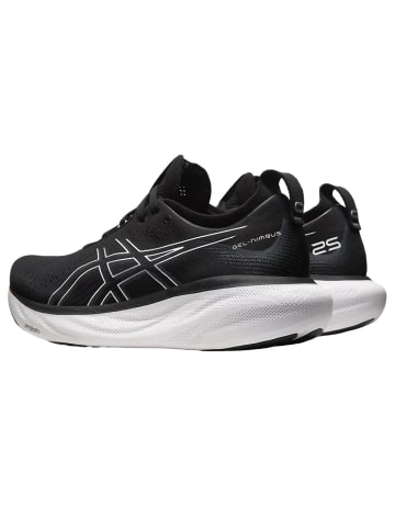 asics Sportschuhe in Schwarz/Silber