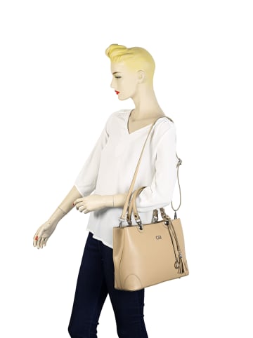 collezione alessandro Schultertasche " Mademoiselle " in beige