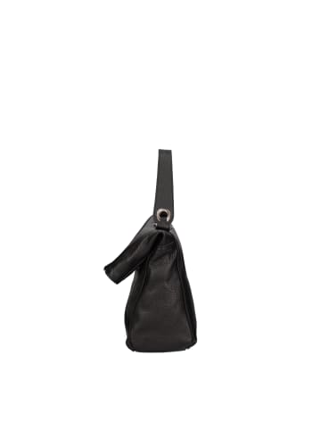 Viola Castellani In einen Rucksack umwandelbare Umhängetasche in BLACK