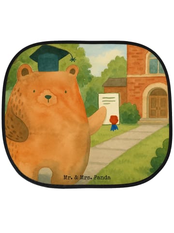 Sonnenschutznetz Bär Prüfung Design ohne Spruch in Weiß