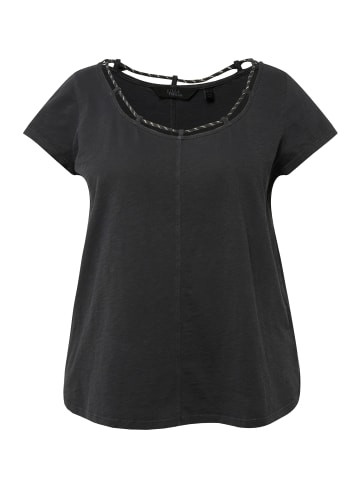 Ulla Popken Shirt in asphaltgrau