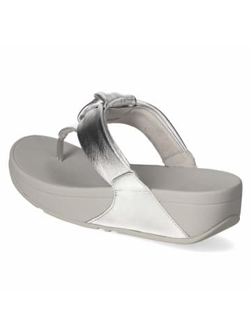 fitflop Zehentrenner LULU in Silber