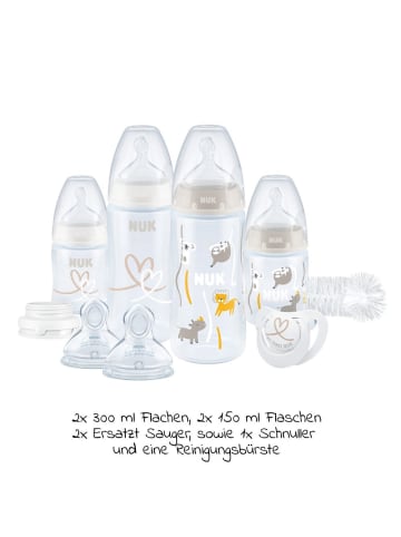 NUK 9-tlg. Perfect-Start-Set PP First Choice in weiss,motiv