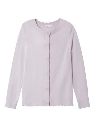 name it Strickjacke in orchid hush