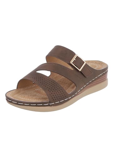 Ital-Design Sandale & Sandalette in Braun