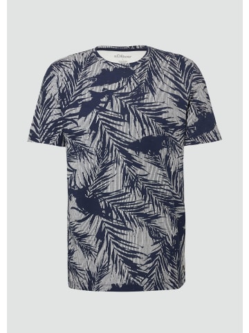 s.Oliver T-Shirt in 58A1_tiefblau