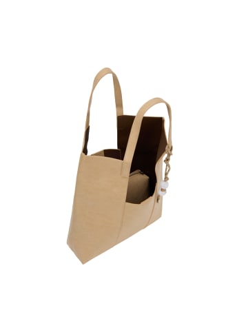 usha WHITE LABEL Women 2-In-1 Tote Bag Set in Khaki
