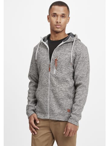 BLEND Fleecejacke BHPinheiro 20712221 ME Fleecejacke mit Kapuze in Grau