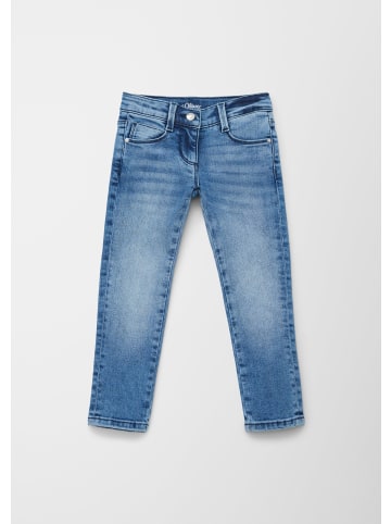 s.Oliver Jeans-Hose lang in Blau