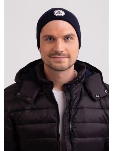 CASH-MERE.CH Bio Casual Mütze in Marine Blau