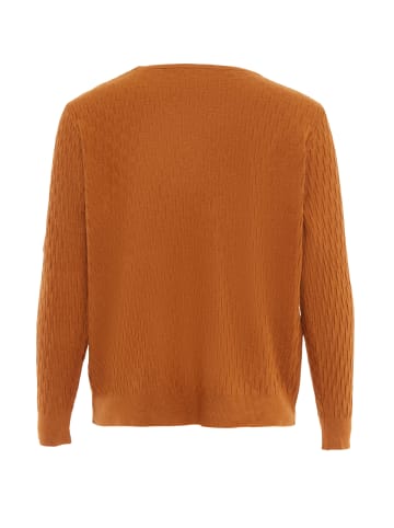 caneva Damen Strickpullover in Rost