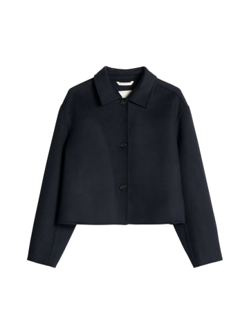 Marc O'Polo Wolljacke regular in Deep Night Blue