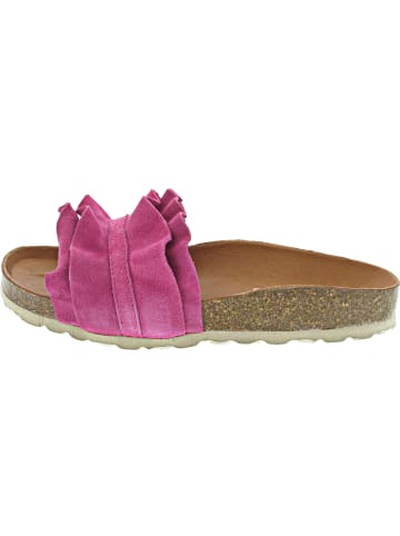 Verbenas Rocio Serraje Volante Pantolette Rosa