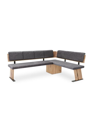 58 aufm Kessel ECKBANK Dolorita für 5 Personen Holznachbildung Artisan Eiche/Grau