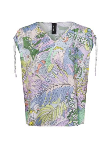 MARC CAIN SPORTS  Bluse in hellblau mehrfarbig