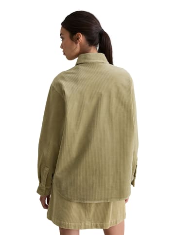 Marc O'Polo DENIM Bluse relaxed in Artichoke Leaf