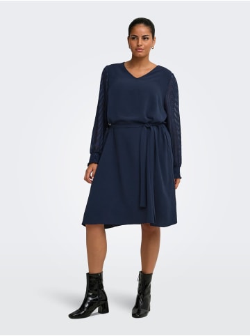 ONLY Carmakoma Kleid in Navy Blazer 1