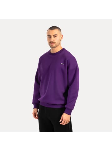 SMILODOX Unisex Sweatshirt Riven in Lila