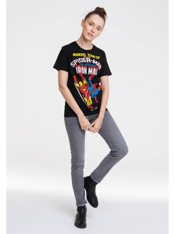 Logoshirt T-Shirt Marvel Comics in schwarz