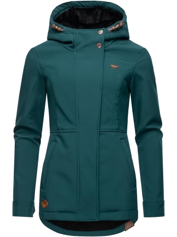 ragwear Softshelljacke Yba in Dark Green22