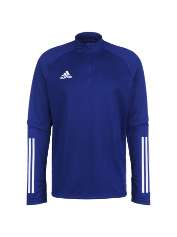 adidas Performance Sweatshirt Condivo 20 in blau / weiß