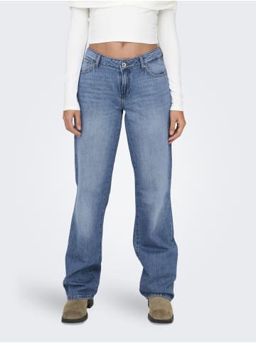 ONLY Straight-Fit jeans in Medium Blue Denim