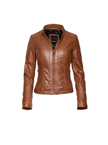 Bugatti Lederjacke BULady-121 in Cognac