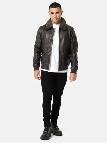 Tazzio Lederjacke "A801" - in Braun