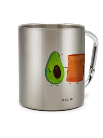Mr. & Mrs. Panda Becher Avocado Toast ohne Spruch in Silber