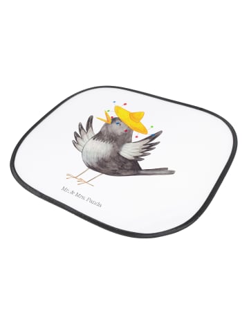 Mr. & Mrs. Panda auto blendschutz Rabe Sombrero ohne Spruch in Weiß