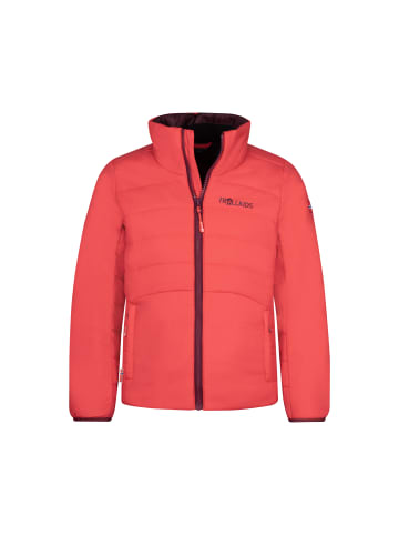 Trollkids 3 in 1 Jacke Skanden in sweet cherry/red