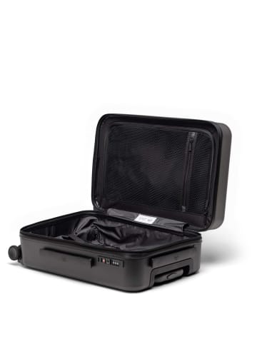 Herschel Heritage Hardshell - 4-Rollen Kabinentrolley 55 cm (black) in schwarz