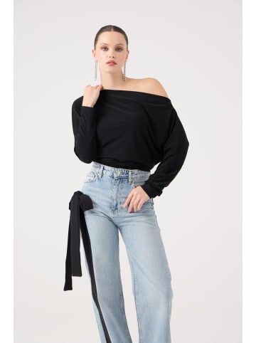 Holly Lolly Blouse in Schwarz