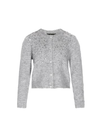 faina Women Cardigan in light grey