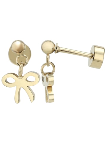 Adeliás Damen Ohrringe – Ohrstecker aus Edelstahl in gold