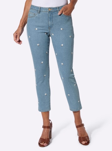 WITT WEIDEN 7/8-Jeans in blue-bleached