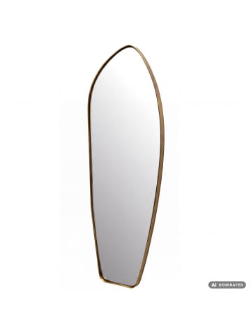 FineBuy Spiegel in Gold / Glas / 33x3x90