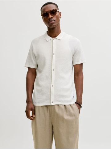 Jack & Jones Strick-Shirt in Cloud Dancer