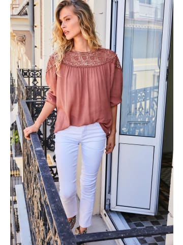 Aniston CASUAL Bootcut-Jeans in weiß