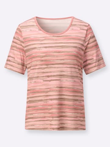 WITT WEIDEN Druck-Shirt in rosenquarz-bedruckt