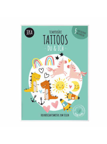 JEKA Papier und Spielwaren Nonbook - Temporäre Tattos Du & Ich