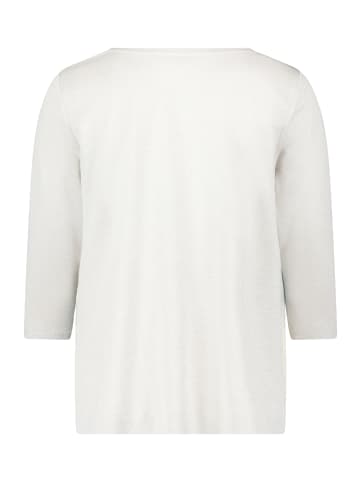 Betty Barclay Blusenshirt mit Aufdruck in Beige/Petrol