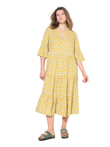 Studio Untold Kleid in senfgelb