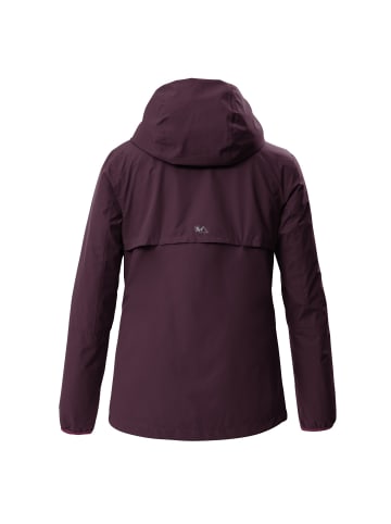 Killtec Funktionsjacke mit Kapuze wasserdicht in rot